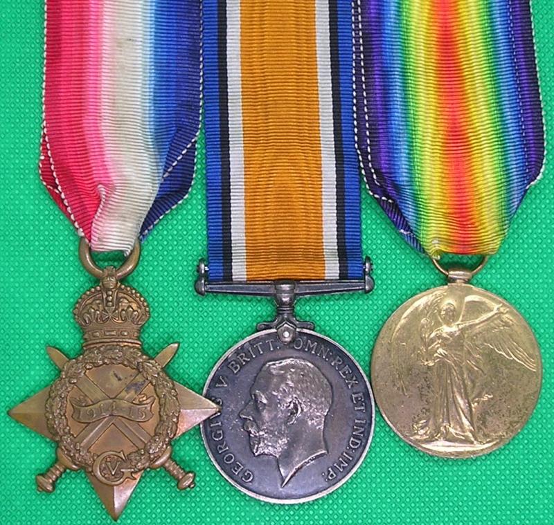 WW1 1914-15 TRIO, 11th LONDON REGIMENT / FINSBURY RIFLES, WOUNDED GALLIPOLI 1915