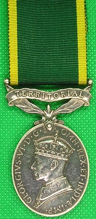 GVIR 1st TYPE EFFICENCY MEDAL, R.A.S.C, FROM DUNDEE, DIED IN SERVICE EGYPT 5-11-1944