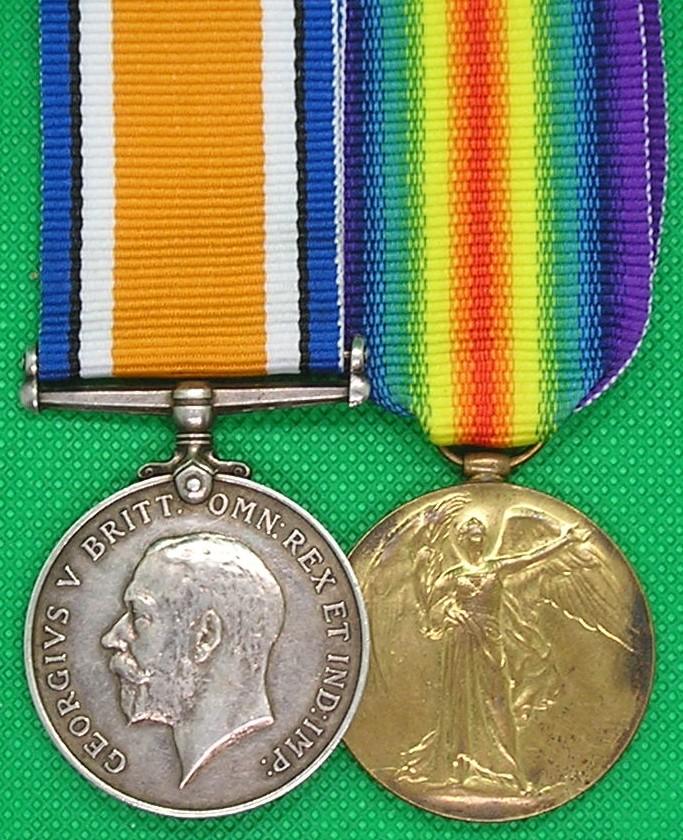 WW1 PAIR, 43rd CANADIAN INFANTRY, K.I.A F&F 1-10-1918, FROM DUMFRIES