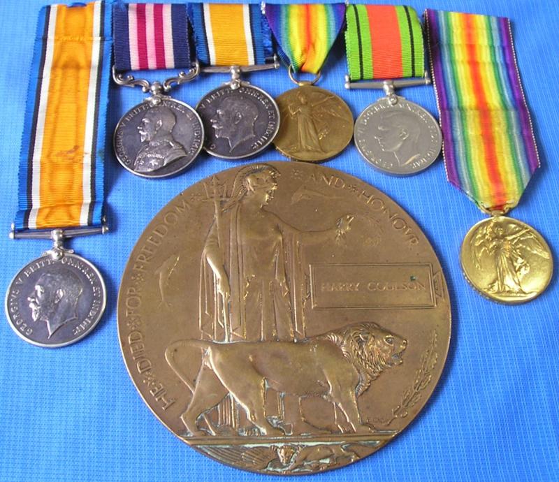 WW1 FAMILY GALLANTRY & CASUALTY GROUP TO BROTHERS FROM BURNLEY, R.A.M.C MM RECIPIENT & RGA, K.I.A 1918