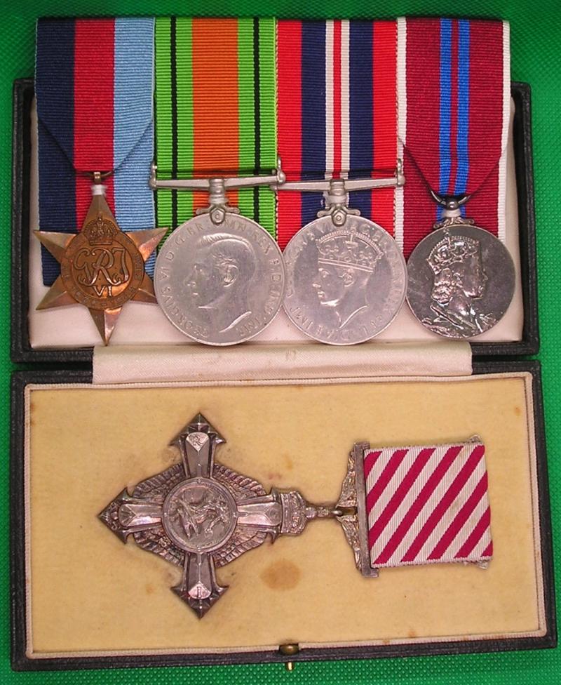 WW2 AIR FORCE CROSS GROUP, WITH THREE LOG BOOKS & A VAST ARCHIVE OF PHOTOS & DOCUMENTS, PILOT NO-42 AIR SCHOOL, PORT ELIZABETH.