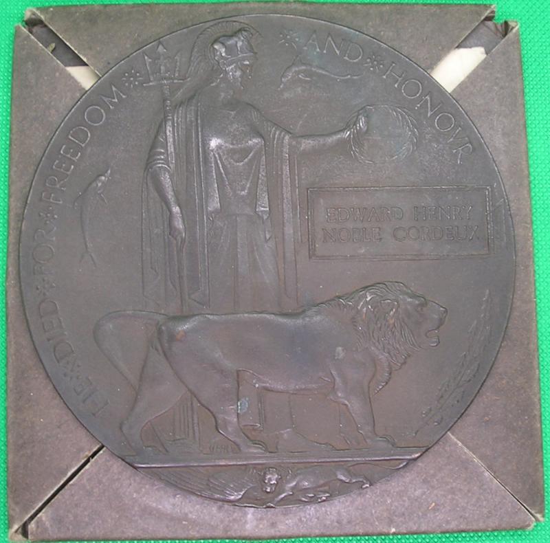 WW1 MEMORIAL PLAQUE, 1/7th NOTTS & DERBY REGIMENT, OFFICER K.I.A F&F 1-10-1915, ROBIN HOOD RIFLES
