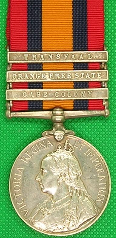 3 BAR QSA, NORTH STAFFORDSHIRE REGIMENT