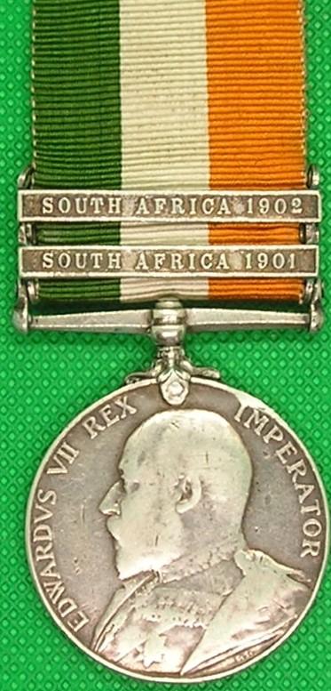 KINGS SOUTH AFRICA MEDAL, DRUMMER, NORTH STAFFORDSHIRE REGT