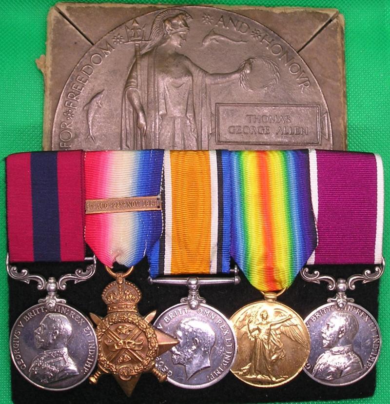 WW1 DCM, 1914 MONS STAR & BAR TRIO WITH LS&GC & MEMORIAL PLAQUE, 2nd SOUTH STAFFS, K.I.A F&F 17-2-1917, FROM BIRMINGHAM