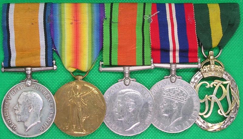 WW1 & WW2 OFFICERS TD GROUP, AYRSHIRE YEOMANRY, INDIAN ARMY & R.A