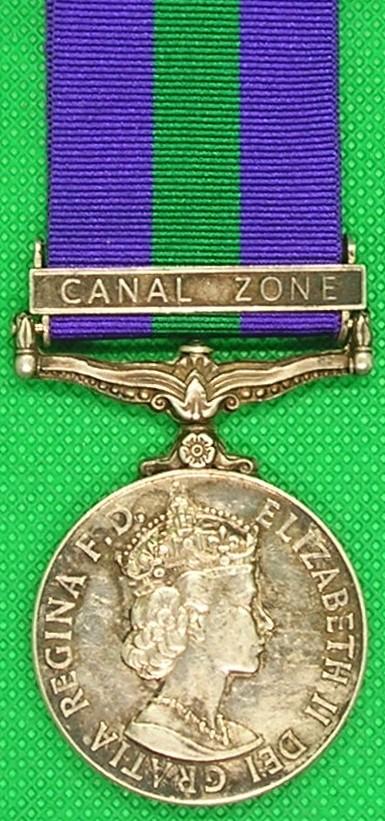 EIIR GSM CANAL ZONE, E.LANC.REGT