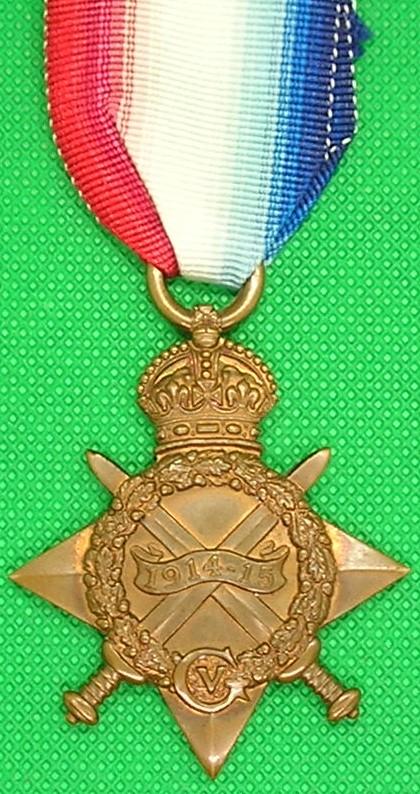 WW1 1914-15 STAR, 1/6th W.YORK.R, K.I.A F&F 19-12-1915, FROM BRADFORD