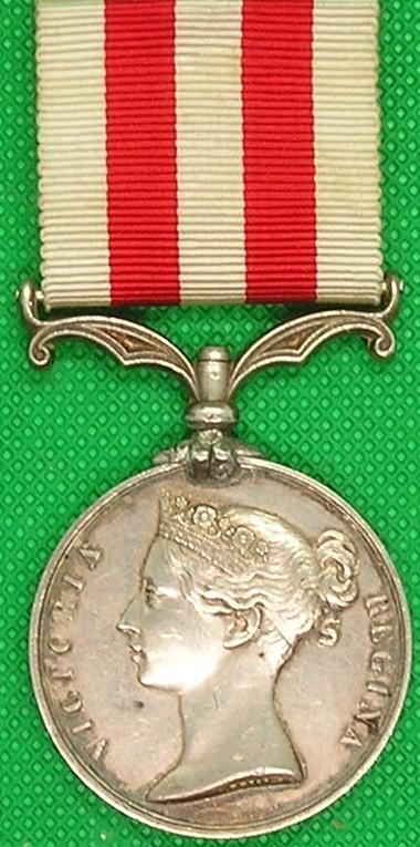 NO BAR INDIAN MUTINY, 64th REGT / N.STAFF.REGT