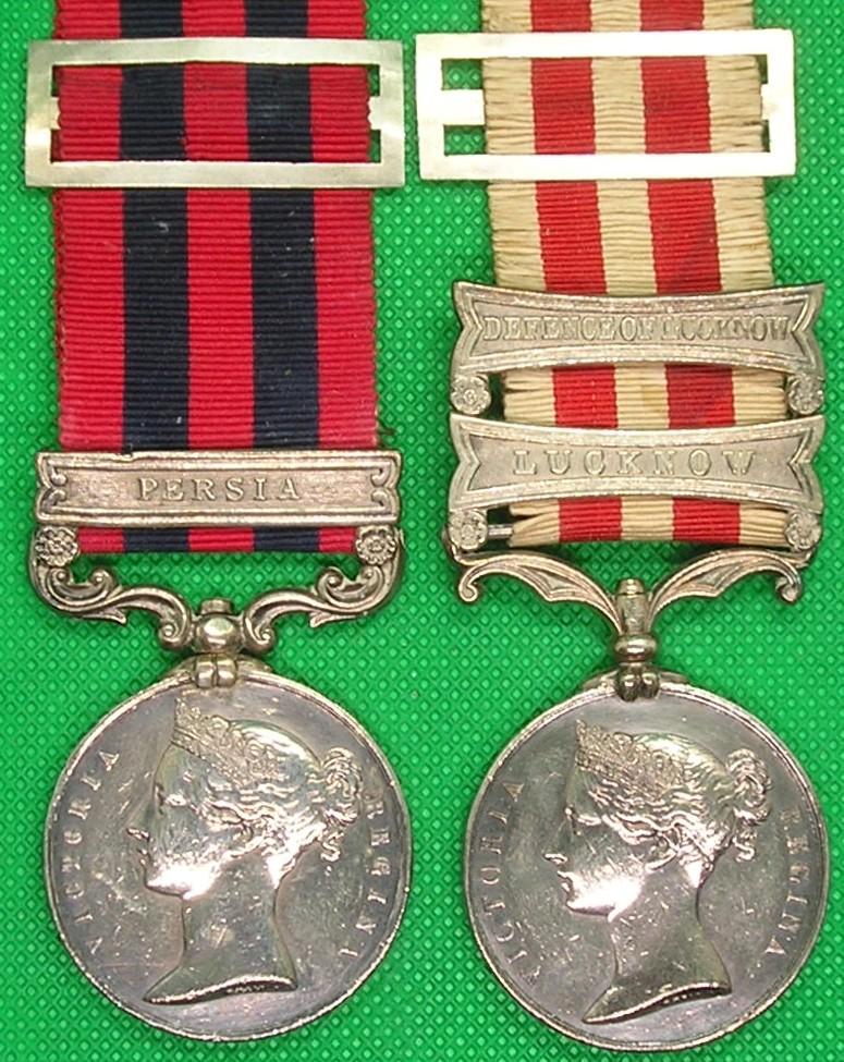IGS 1854, PERSIA & INDIAN MUTINY, LUCKNOW & DEFENCE OF LUCKNOW, 78th HIGHLANDERS