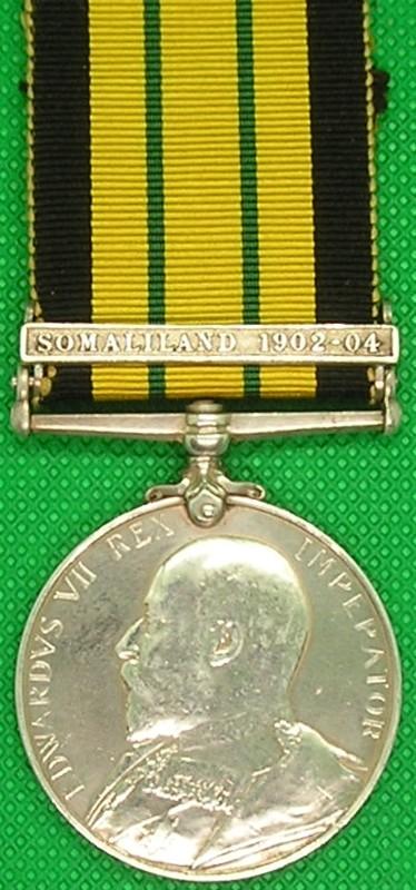 A.G.S SOMALILAND 1902-04, HMS HARRIER
