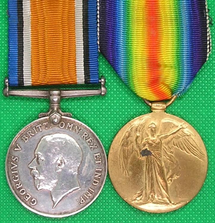 WW1 PAIR, 8th CAMERON HIGHLANDERS, K.I.A F&F 11-4-1917, FROM EDINBURGH
