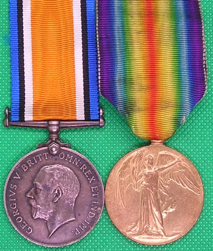 WW1 PAIR, 1/5th SEAFORTH HIGHLANDERS, FROM BRORA, WOUNDED 1918