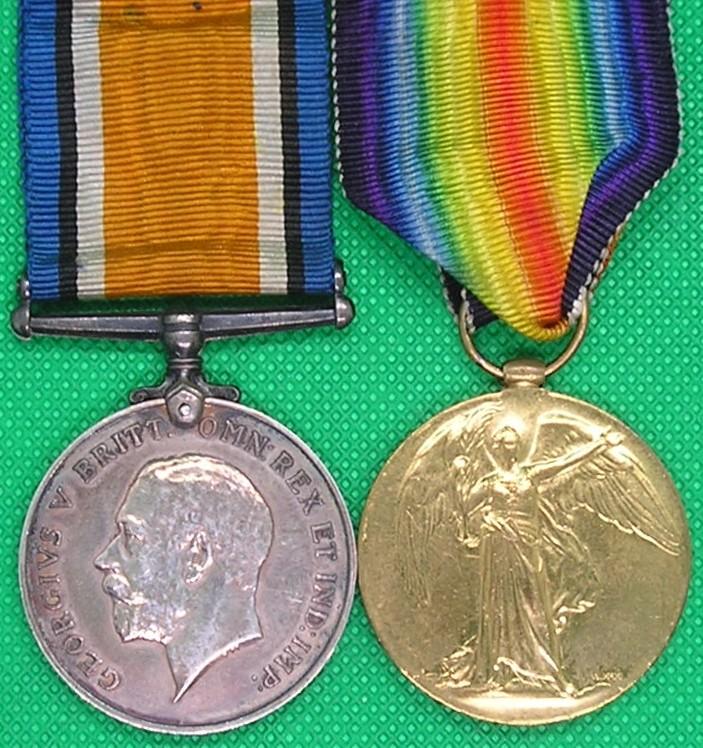 WW1 PAIR, ROYAL AIR FORCE, FROM GLASGOW