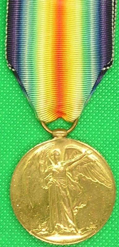 WW1 VICTORY MEDAL, C-SJT, R.MARINE ARTILLERY, FROM BERMONDSEY