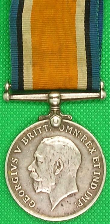 WW1 BRITISH WAR MEDAL, 15th BATTALION, AUSTRALIAN INFANTRY