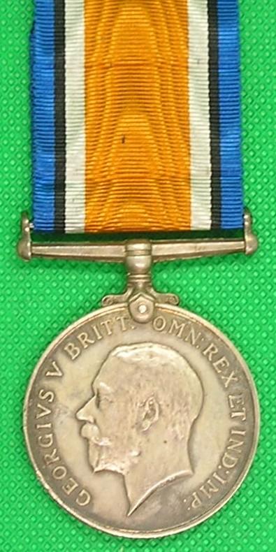 WW1 BRITISH WAR MEDAL, 1st SOUTH AFRICAN INFANTRY