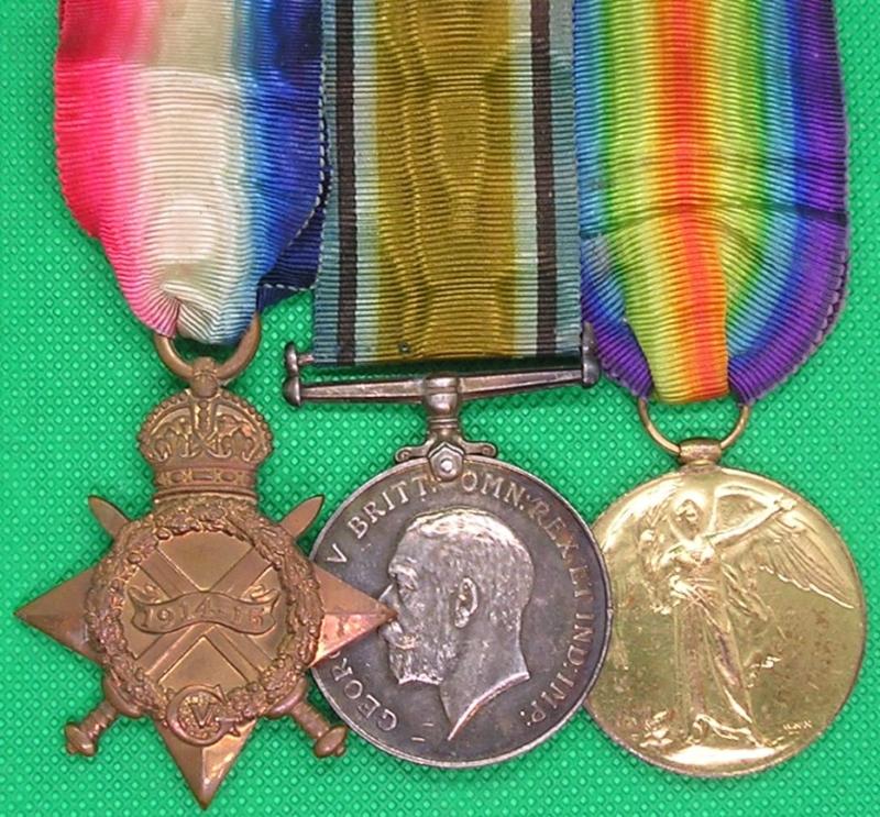 WW1 1914-15 TRIO, OFFICER GLOUC.R & 12th S.WALES.BORD, K.I.A F&F 24-11-1917, FROM NEWPORT, MONMOUTHSHIRE