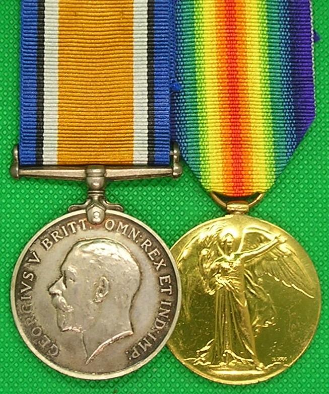 WW1 PAIR, SUFFOLK YEOMANRY & R.W.KENT.R, WOUNDED 1917, FROM IPSWICH