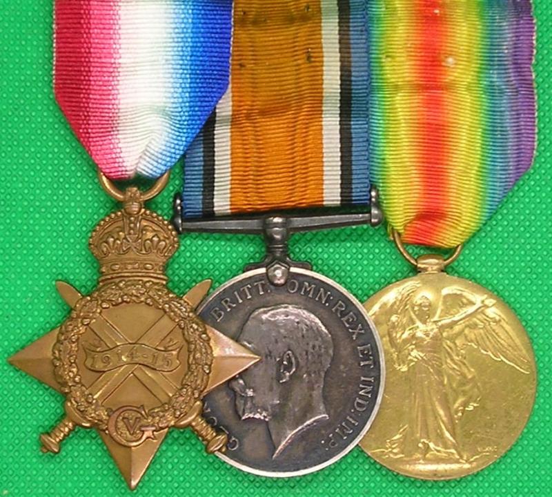 WW1 1914-15 TRIO, ARMY CYCLIST CORPS, SERVED GALLIPOLI
