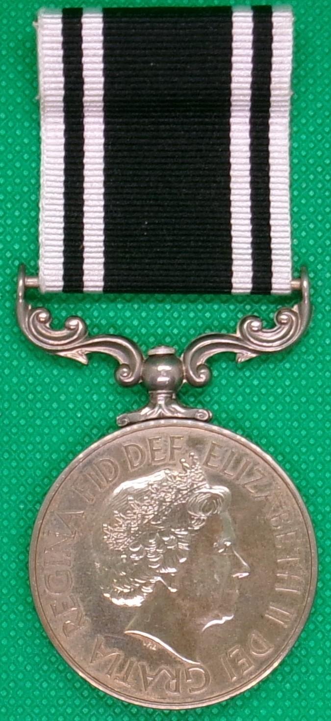 EIIR PRISON SERVICE LONG SERVICE MEDAL, FIRST LINE MANAGER