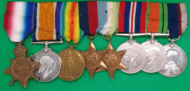 WW1 & WW2 ROYAL NAVY / R.F.R LONG SERVICE GROUP, FROM PRESTON, SURVIVED THE SINKING OF HMS RAJPUTANA 1941