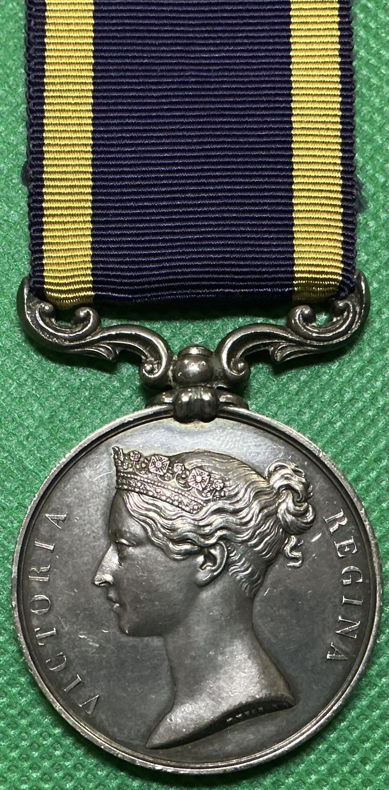 NO BAR PUNJAB 1848-49, 98th REGIMENT / N.STAFFORDSHIRE REGT