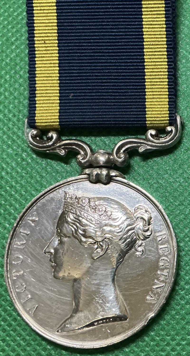 NO BAR PUNJAB 1848-49, 98th REGIMENT / N.STAFFORDSHIRE REGT