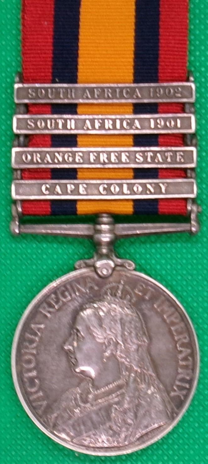 4 BAR QSA, MANCHESTER REGIMENT