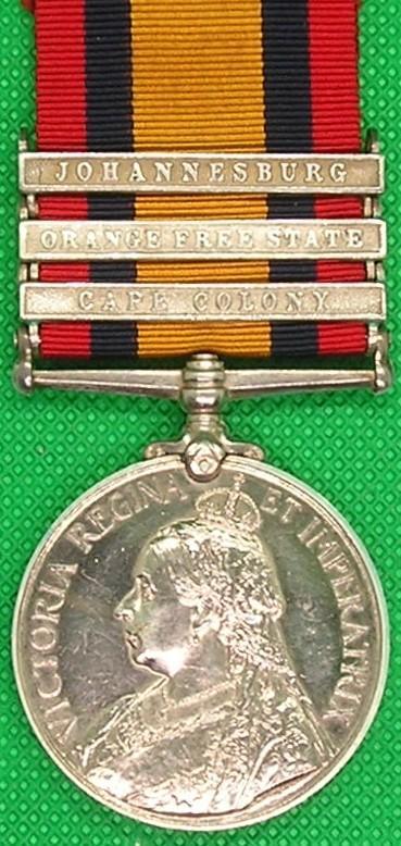 3 BAR QSA, NORTH STAFFORDSHIRE REGIMENT
