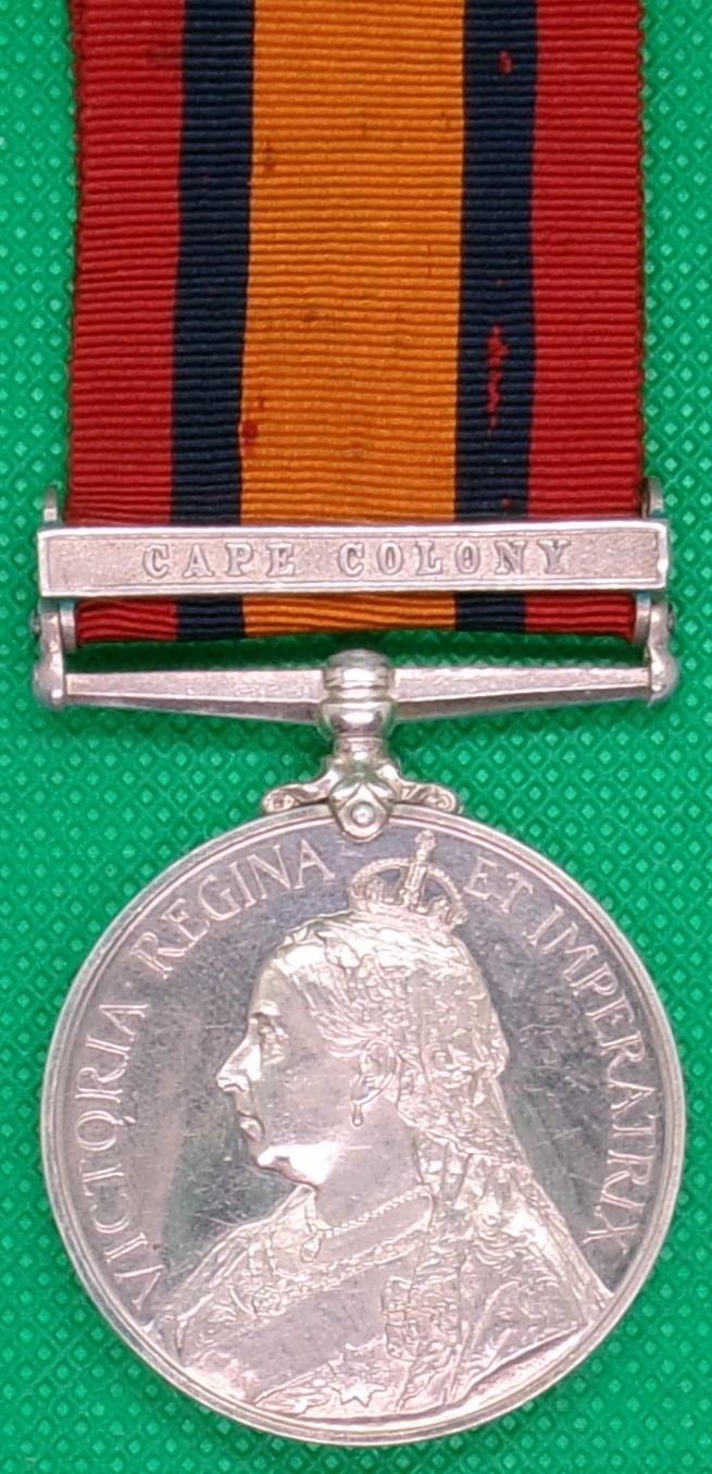 QSA CAPE COLONY, NORTH STAFFORDSHIRE REGT