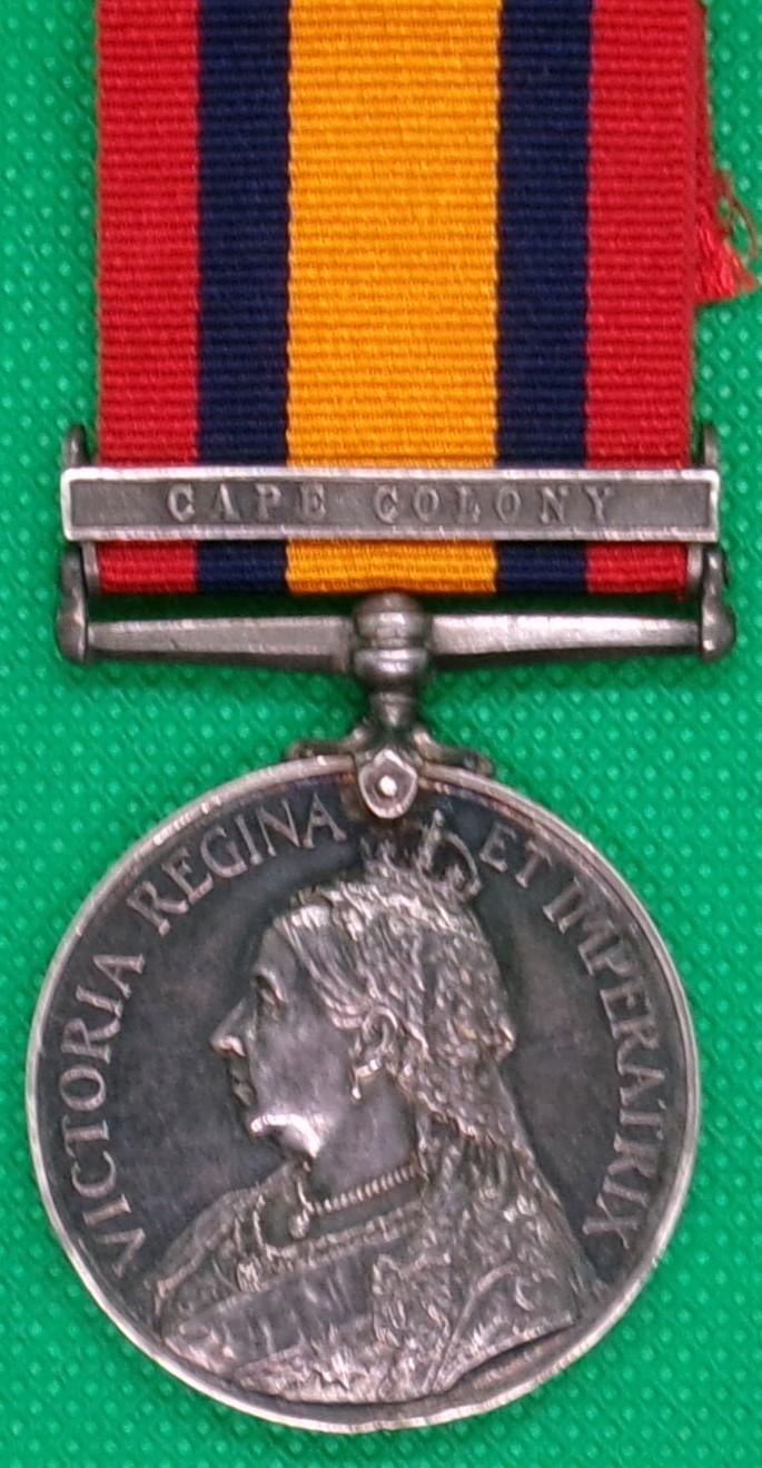 QSA CAPE COLONY, NORTH STAFFORDSHIRE REGT