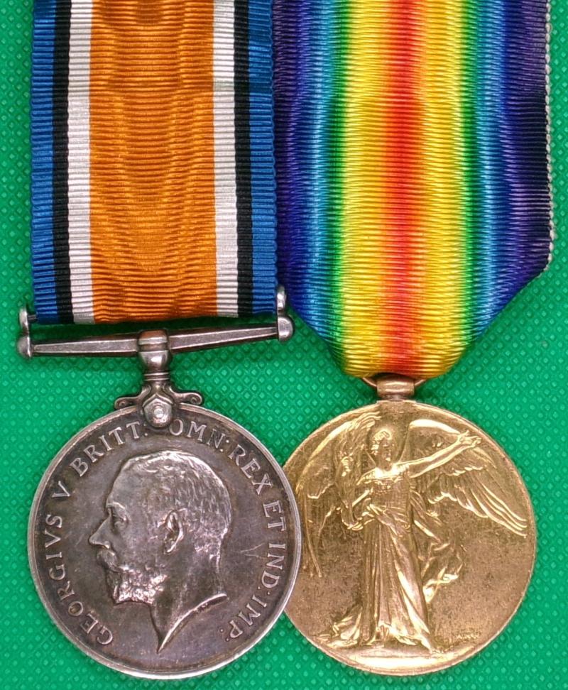 WW1 PAIR, LOTHIAN & BORDER HORSE, FROM EDINBURGH, WOUNDED 1916