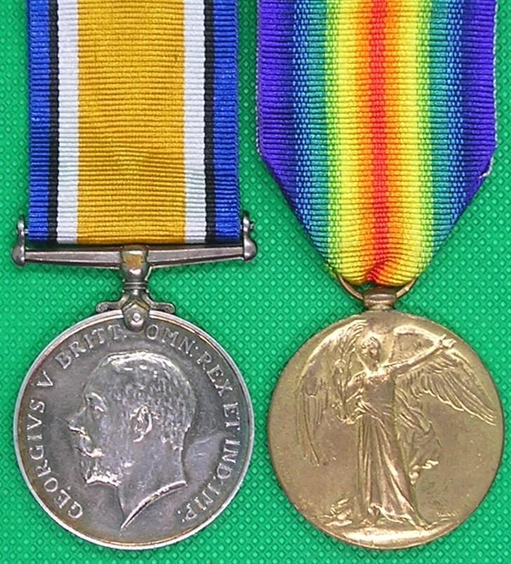WW1 PAIR, 4/5th BLACK WATCH