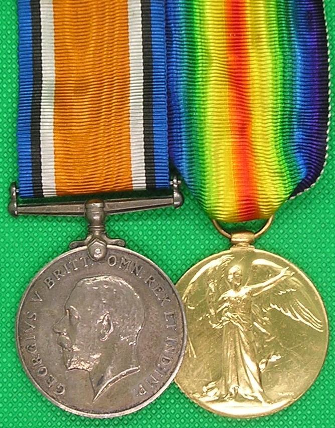 WW1 PAIR, 11th ARGYLL & SUTHERLAND HIGHLANDERS