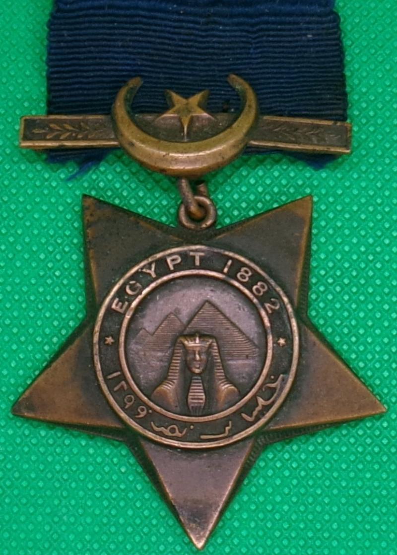 1882 DATED KHEDIVES STAR