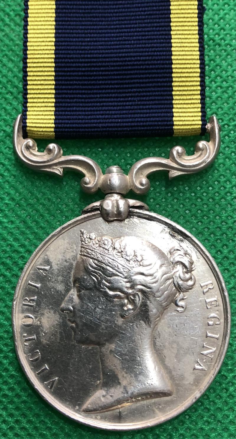 NO BAR PUNJAB 1848-49, 98th FOOT / N.STAFFORDSHIRE.REGT