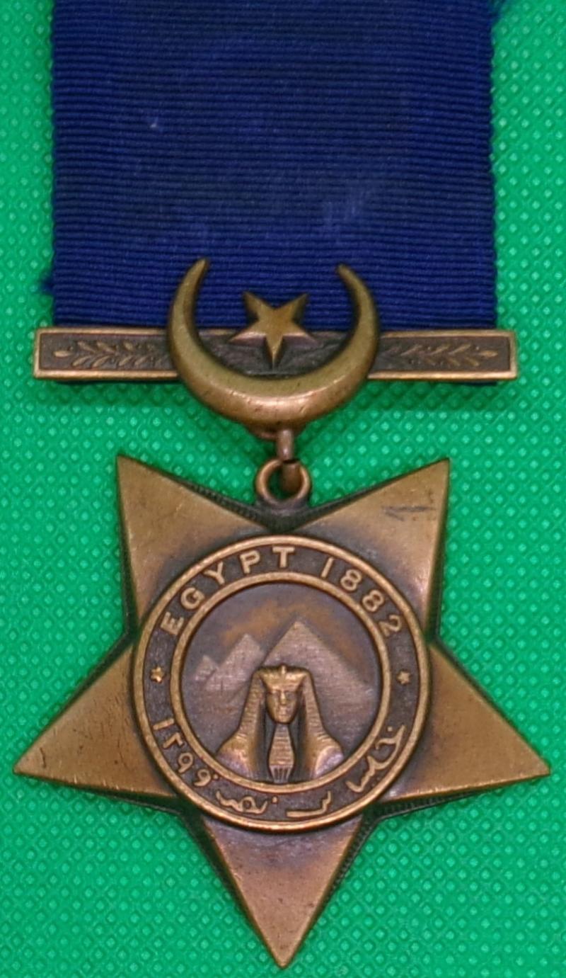 1882 DATED KHEDIVES STAR