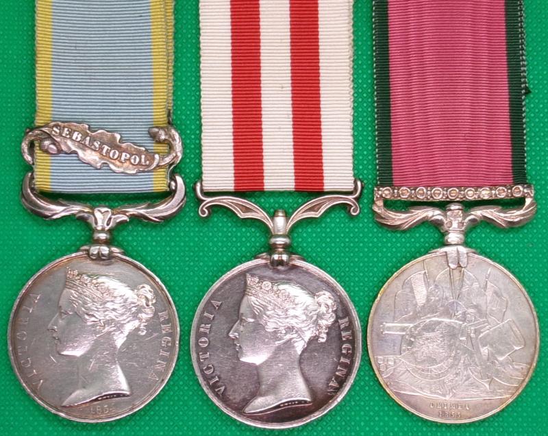 CRIMEA & INDIAN MUTINY GROUP, 13th LIGHT INFANTRY / SOMERSET.L.I
