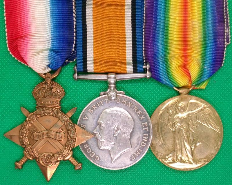 WW1 1914-15 TRIO, ARMY SERVICE CORPS OFFICER, FROM HURLINGHAM LONDON