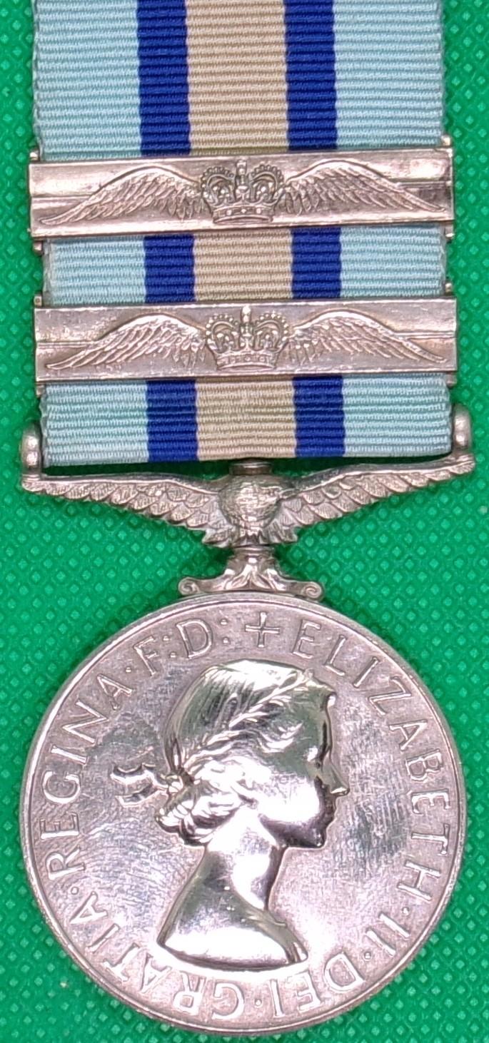 2 BAR ROYAL OBSERVER CORPS LONG SERVICE MEDAL, NO-6 GROUP NORWICH